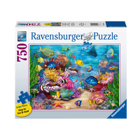 Puzzle: Tropical Reef Life - 750 Piece, box front