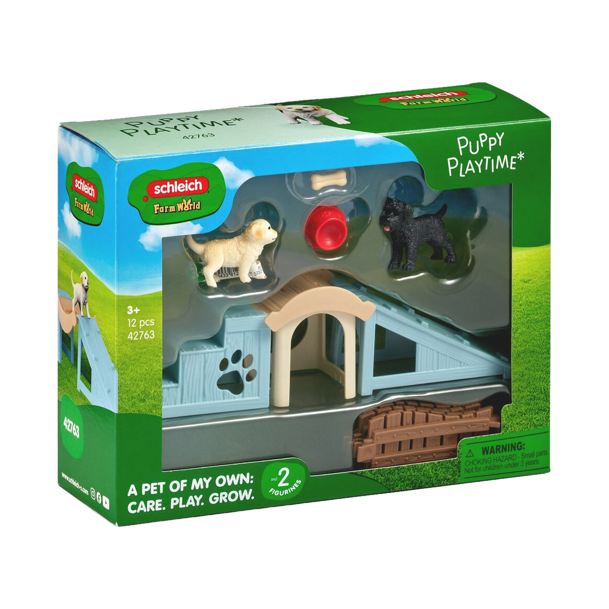 Schleich Puppy Playtime, box front