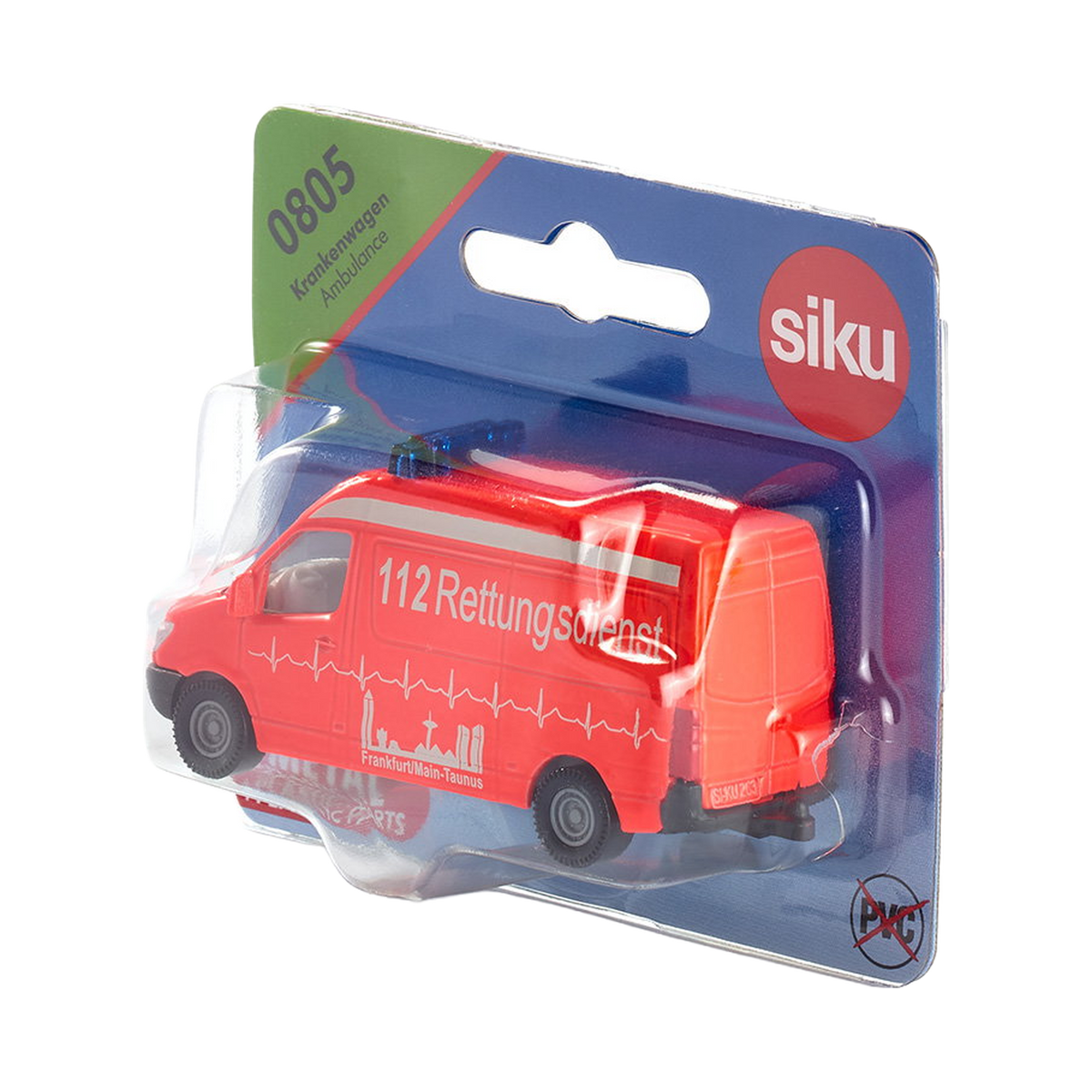 Siku Ambulance, box front