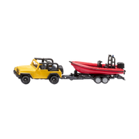 Siku Jeep with Boat, product