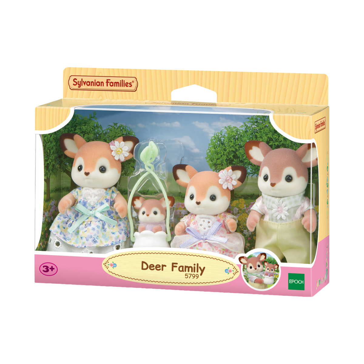 Sylvanian Families Deer Family, box front