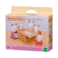 Sylvanian Families Family Table & Chairs, box front