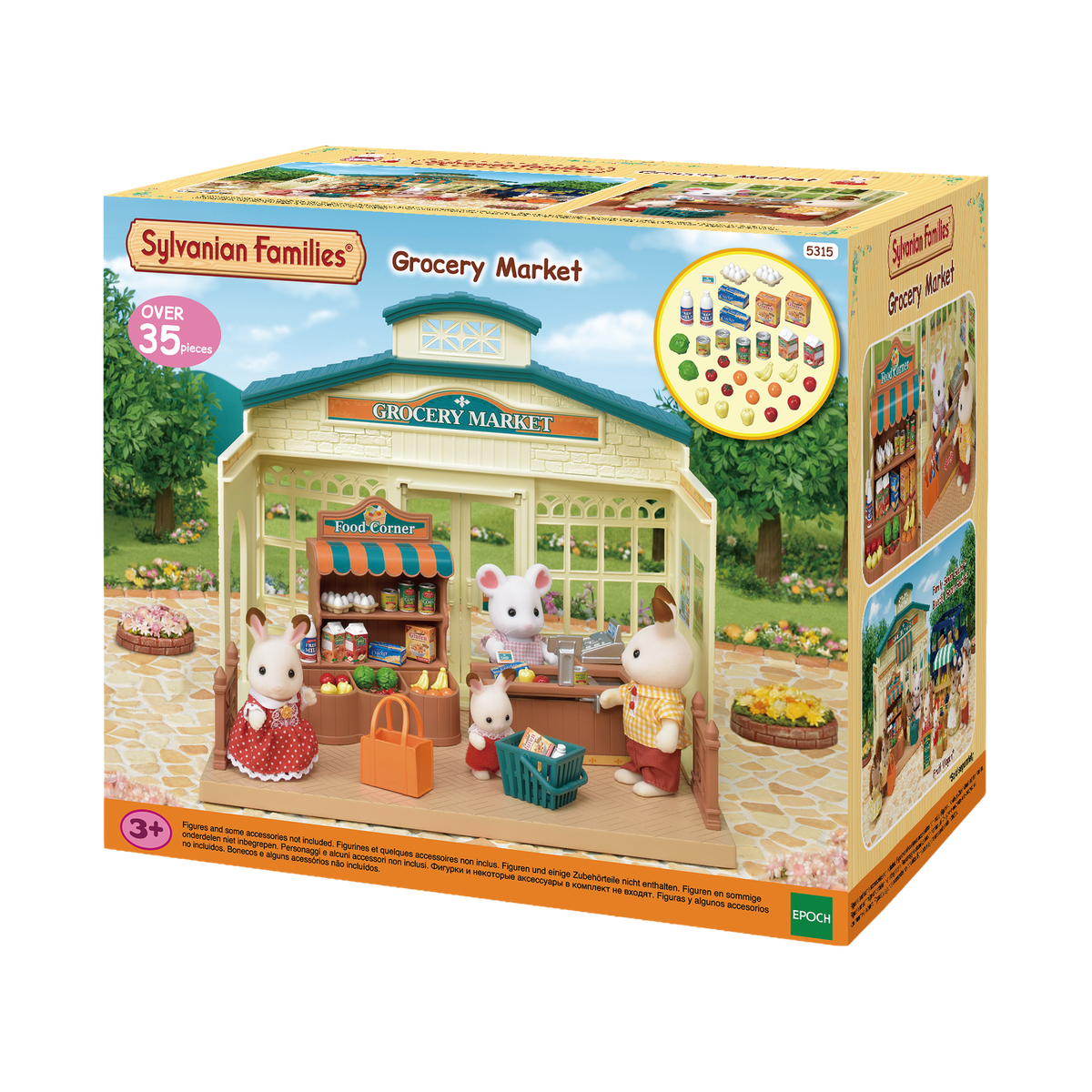 Sylvanian Families Grocery Market, box front