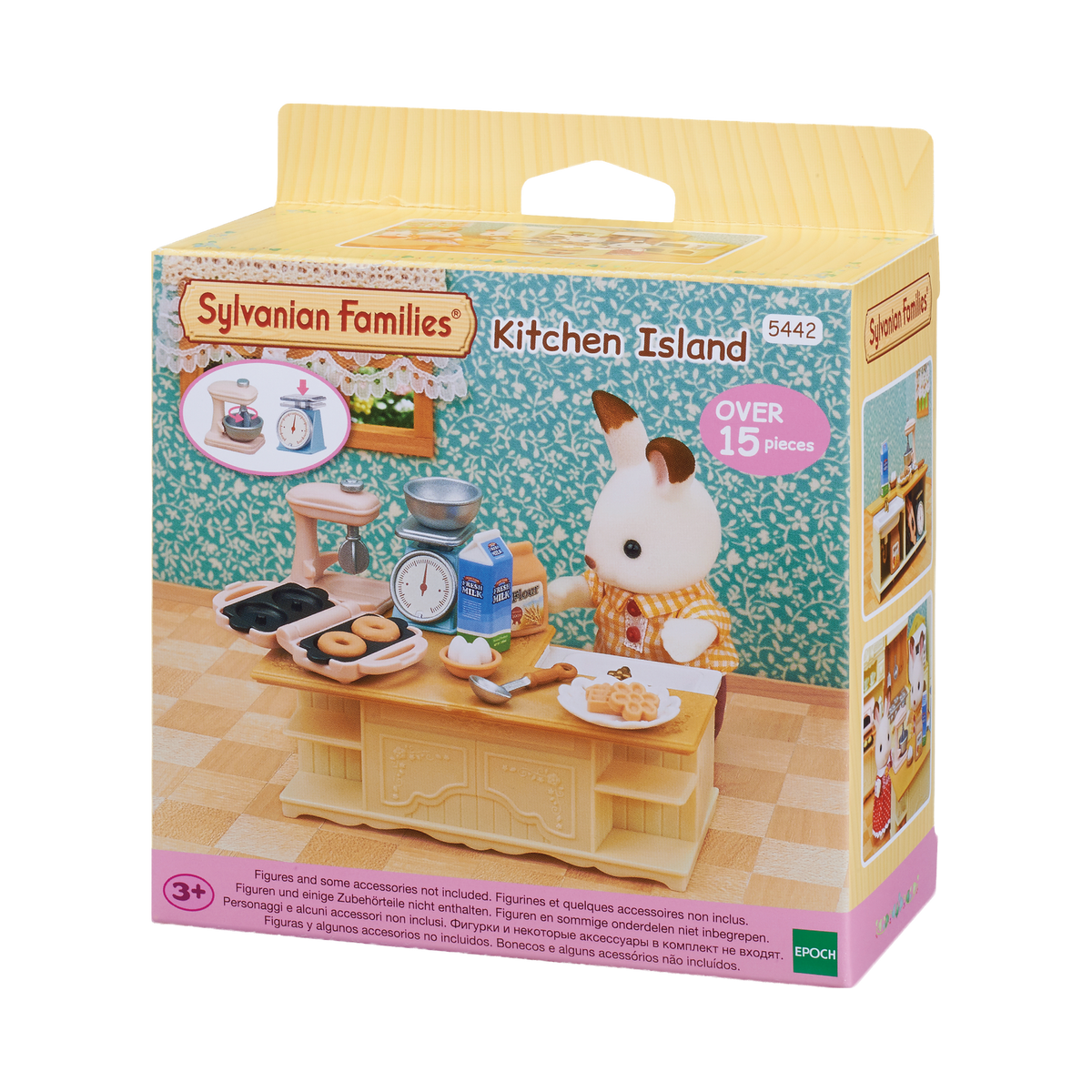 Sylvanian Families Kitchen Island, box front
