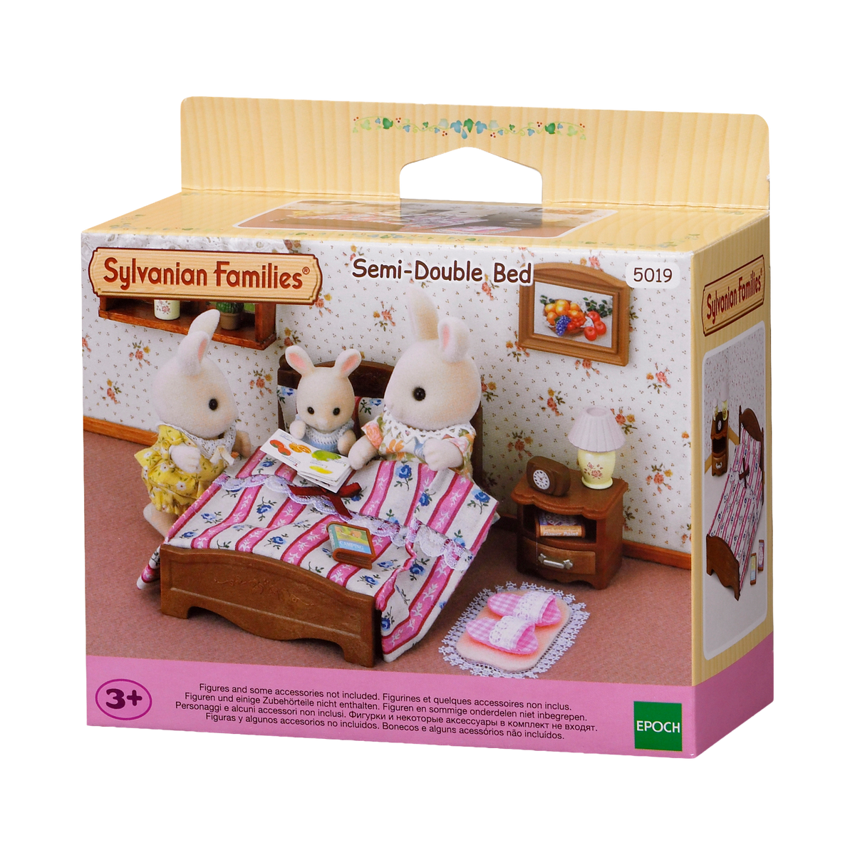 Sylvanian Families Semi-Double Bed, box front