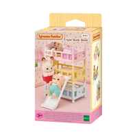 Sylvanian Families Triple Bunk Beds, box front