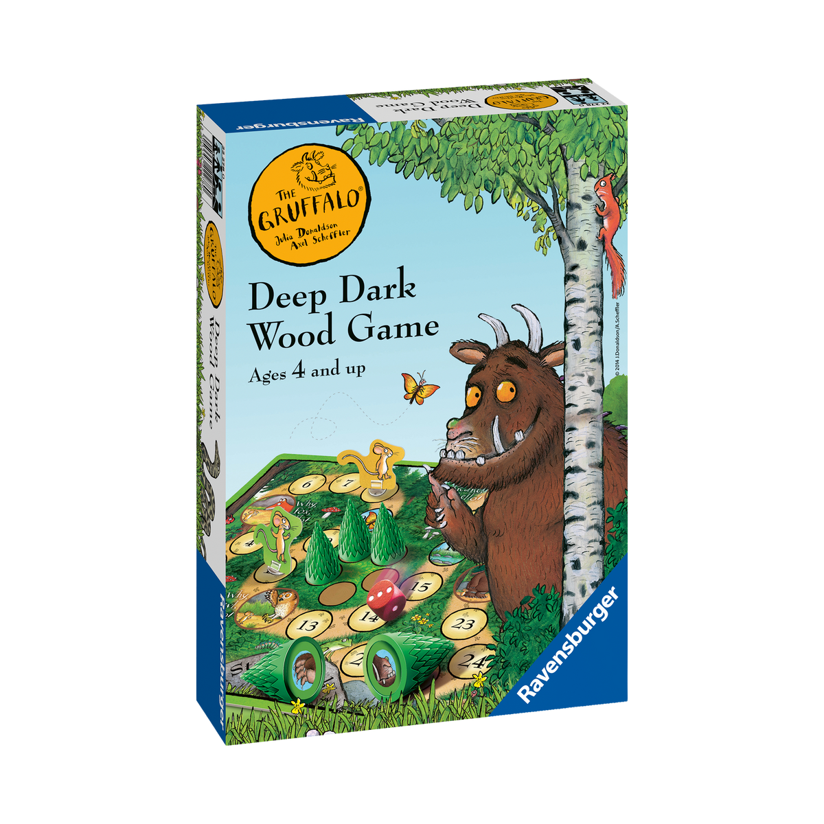 The Gruffalo Deep Dark Wood Game, box front