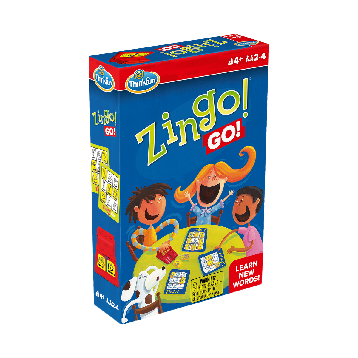 ThinkFun Zingo! Go!, box front