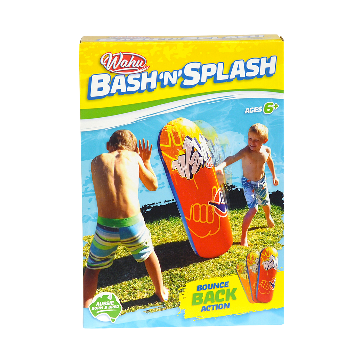 Wahu Bash 'N Splash, box front