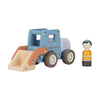 Little Dutch Wooden Bulldozer