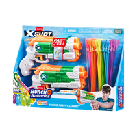 XSHOT Water Bunch O Balloons Micro Fast Fill Party, box front