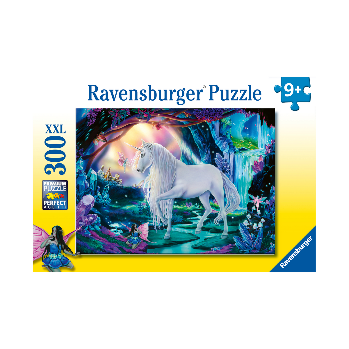XXL Puzzle: Crystal Unicorn - 300 Piece, box front