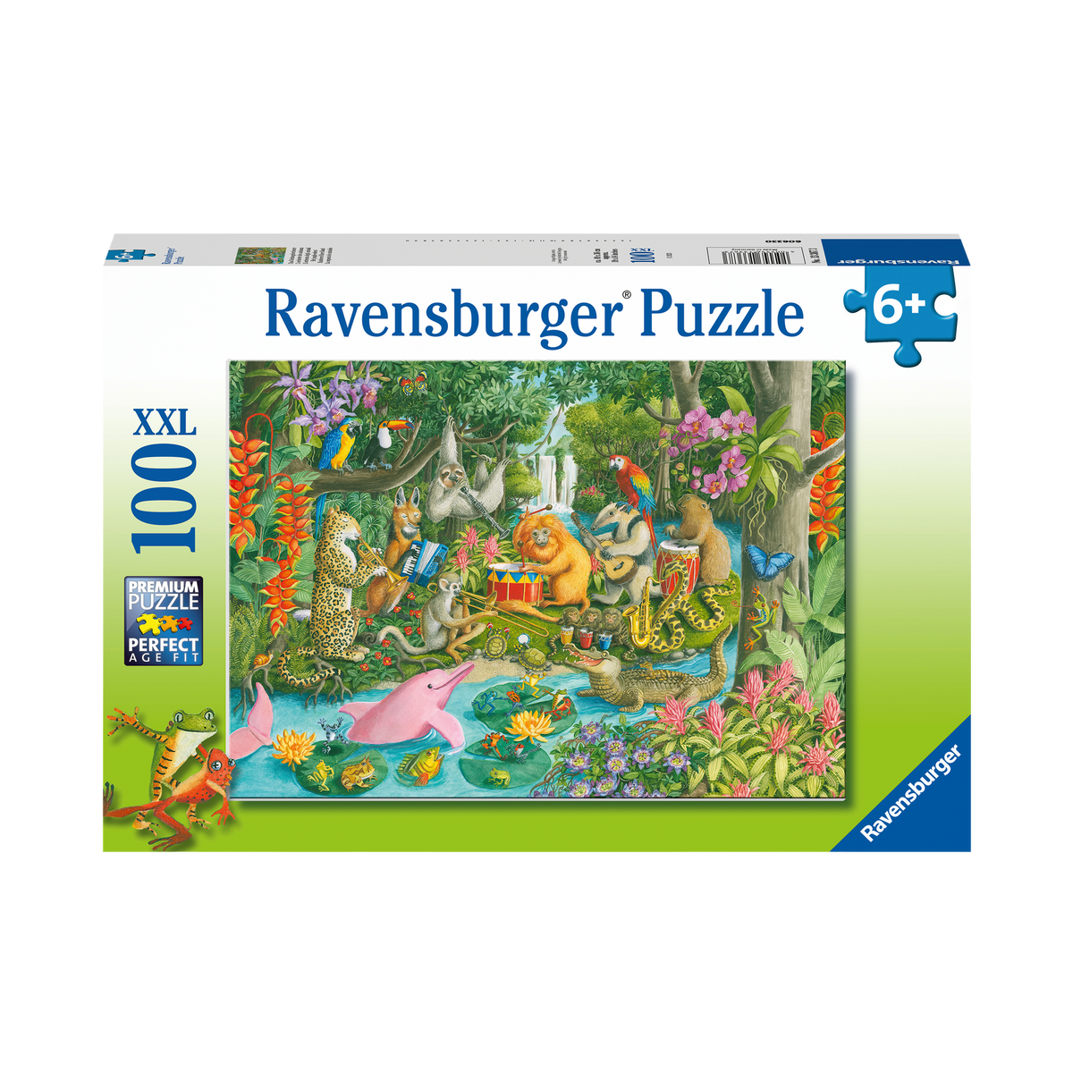 XXL Puzzle: Rainforest River Band - 100 Piece, box front