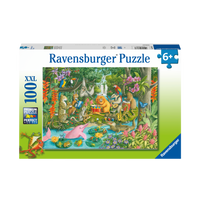 XXL Puzzle: Rainforest River Band - 100 Piece, box front